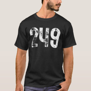 T-shirt 249 Indicatif régional Sudbury ON Mobile Telephone