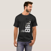 T-shirt 24 ans 24e anniversaire 1998 (Devant entier)