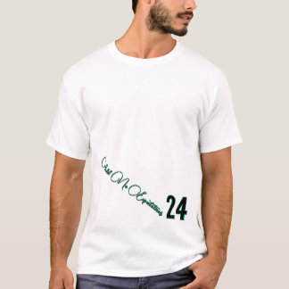 T-shirt 24 lignes dures - n'attendez rien