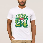 T-shirt 24 pièces en t chanceuse (Devant)