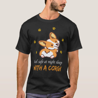 T-shirt 24 Se sentir en sécurité la nuit Dormir avec un Co