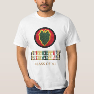 T-shirt 24ème FNI. Division. Université de chemise de