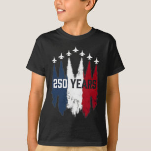 T-shirt 250 Ans Américain 1776-2026 250e Anniversaire Usa