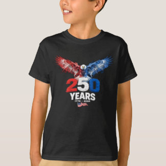 T-shirt 250 Ans Américain 1776 2026 250e USA Patriotique