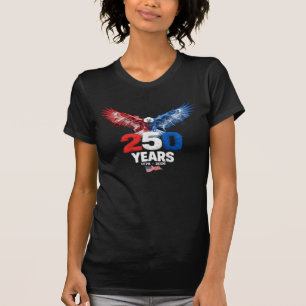 T-shirt 250 Ans Américain 1776 2026 250ème USA Patriotique