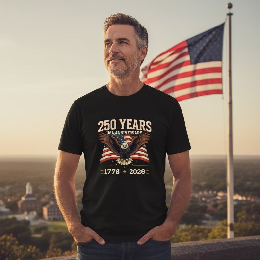 T-shirt 250 Ans d'Amérique