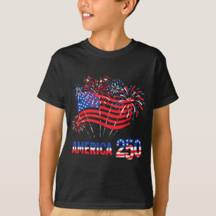 T-shirt 250 ans d'anniversaire de l'Amérique 250e Indépend