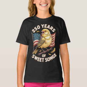 T-shirt 250 Ans d'Art de Canari de Chansons Douces