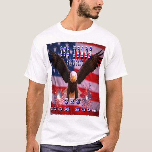 T-shirt 250 Ans de Fête Explosive (Devant)