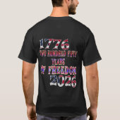 T-shirt 250 Ans de Liberté (Dos)