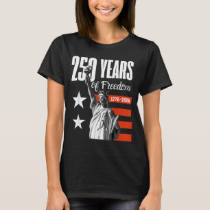 T-shirt 250 Ans de Liberté Amérique 1776-2026