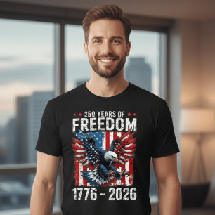 T-shirt 250 Ans de Liberté – États-Unis 1776–2026 Patrioti