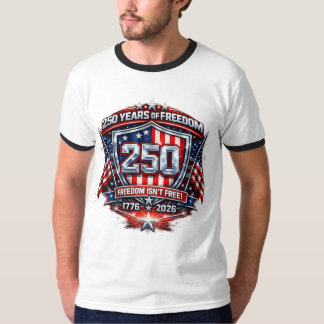 T-Shirt 250 Ans de Liberté – Garder l'Amérique Gén
