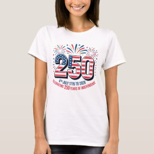 T-shirt 250 Ans d'Indépendance