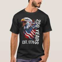 250 Ans Fondé en 1776 Vintage Aigle américain Drap