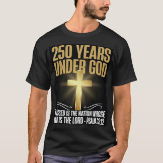 T-shirt 250 Ans sous Dieu