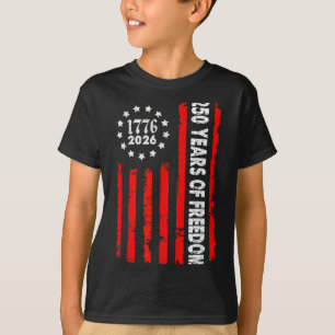 T-shirt 250 Ans USA 1776-2026 250e Anniversaire Amérique 4