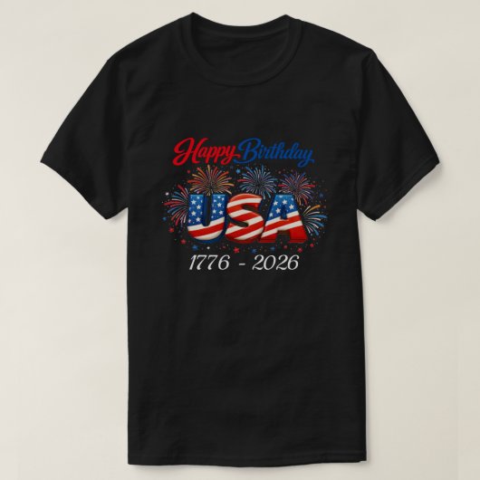 T-Shirt 250 Ans USA -31b (Design devant)