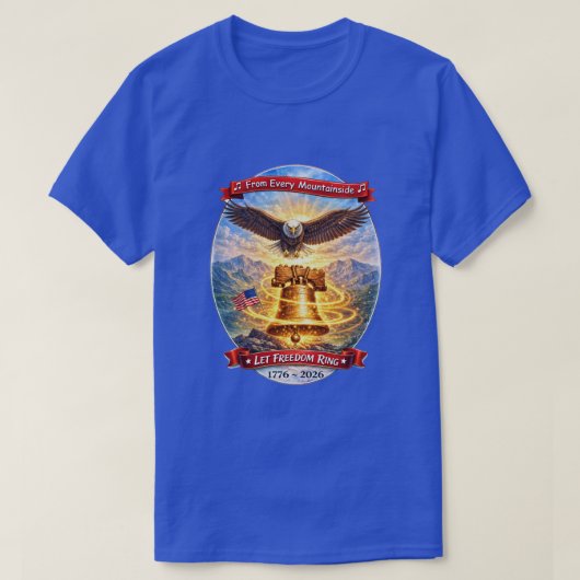 T-Shirt 250 Ans USA -33 (Design devant)