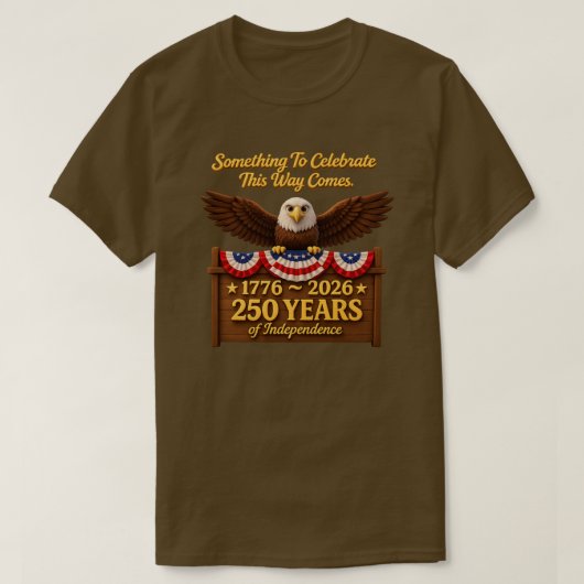 T-Shirt 250 Ans USA -36 (Design devant)