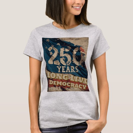T-shirt 250 jaar (Voorkant)