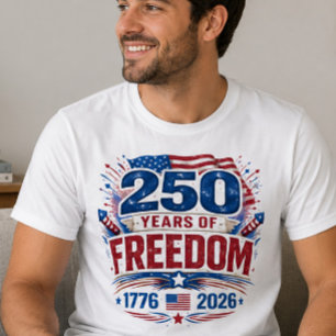 T-shirt '250 Jaar Vrijheid'