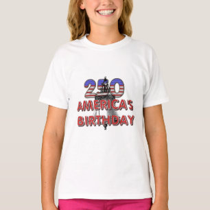 T-shirt 250e anniversaire de l'Amérique