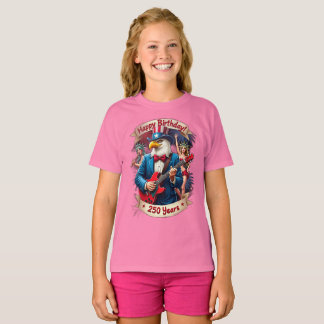 T-shirt 250e anniversaire de l'Indépendance des États-Unis
