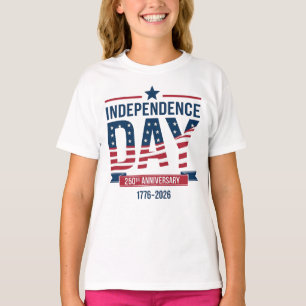 T-shirt 250e anniversaire de l'indépendance des États-Unis