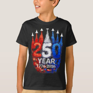 T-shirt 250e anniversaire États-Unis Drapeau américain pat