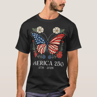 T-shirt 250e anniversaire États-Unis Patriotique Liberté 4
