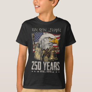 T-shirt 250e anniversaire USA - 4 juillet Hommes Femmes 3