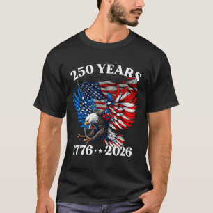 T-shirt 250e anniversaire USA aigle patriotique 250e 4