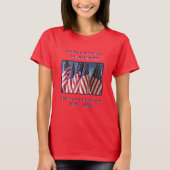 T-shirt 250e anniversaire USA Patriotic Red (Devant)