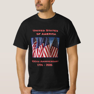 T-shirt 250e anniversaire USA Patriotique