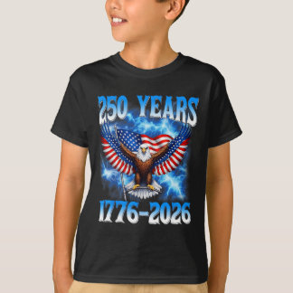 T-shirt 250e anniversaire Usa Patriotique 250 ans 4 juille