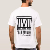 T-shirt 252 notes - Jimmy Semaj (Dos)