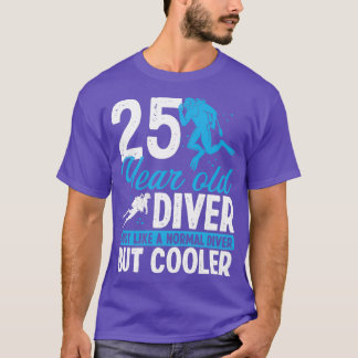 T-shirt 25 Année Plongée Plongée Plongée Plongée Snorkel 2