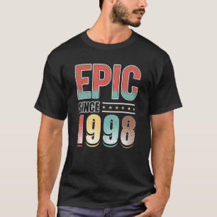 T-shirt 25 ans 25e anniversaire Epic depuis 1998