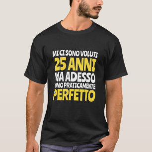 T-shirt 25 ans Homme Anniversaire Homme garçon