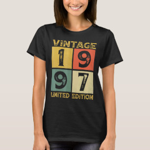 T-shirt 25 ans Retro 1997 25e anniversaire