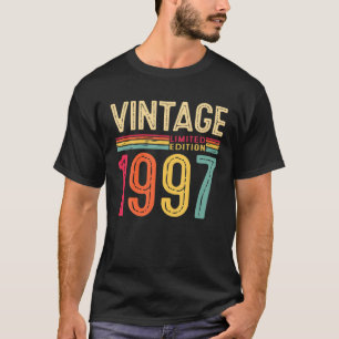 T-shirt 25 Ans Tee Vintage 1997 Limited Edition 25E