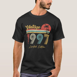 T-shirt 25 ans Vintage 1997 Limited Edition 25e