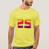 T-shirt 25 Fierté (Devant)