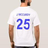 T-shirt 25 - J McCurdy (Dos)