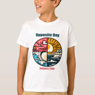 T-shirt 25 janvier - Jour opposé
