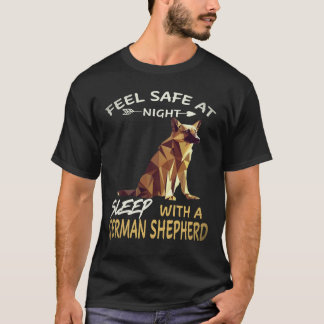 T-shirt 25 Se Sentir En Sécurité La Nuit En Dormant Avec U