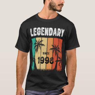 T-shirt 25e anniversaire 1998 Anniversaire pour hommes et
