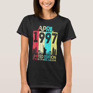 T-shirt 25e anniversaire  avril 1997  25 ans