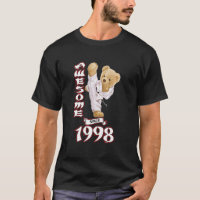25e anniversaire Hommes Femmes 1998 Awesome Karate